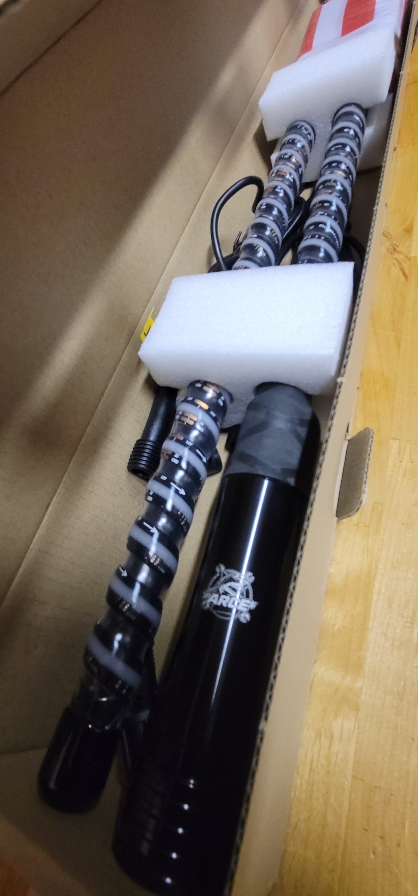 4ft Spiral Led Whips Lights