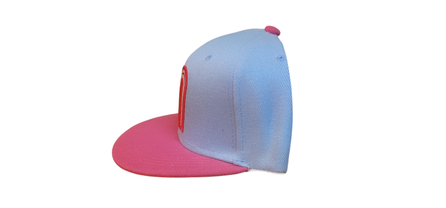 Pink & Teal Mexico Hat